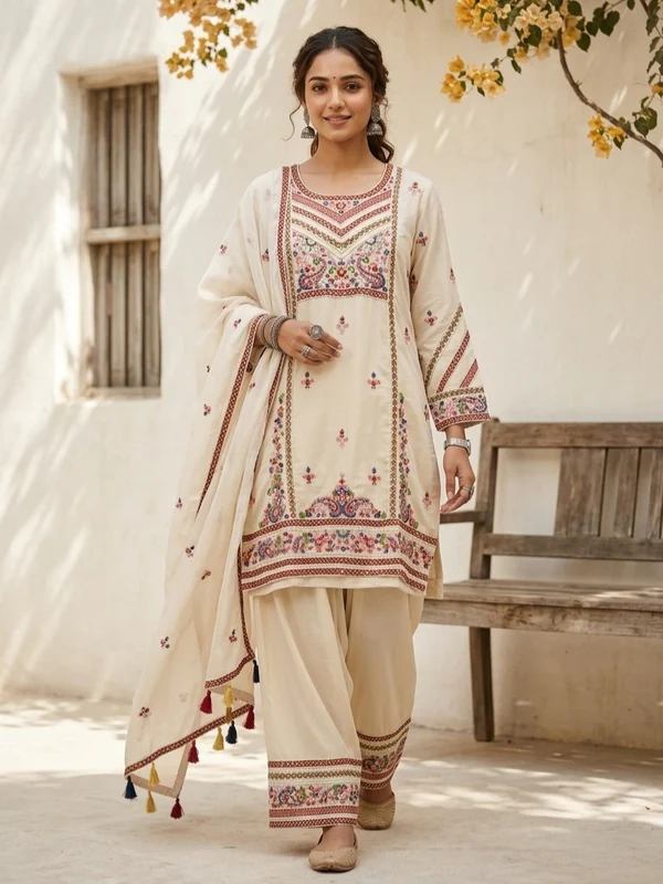 Simple Wear Straight Salwar